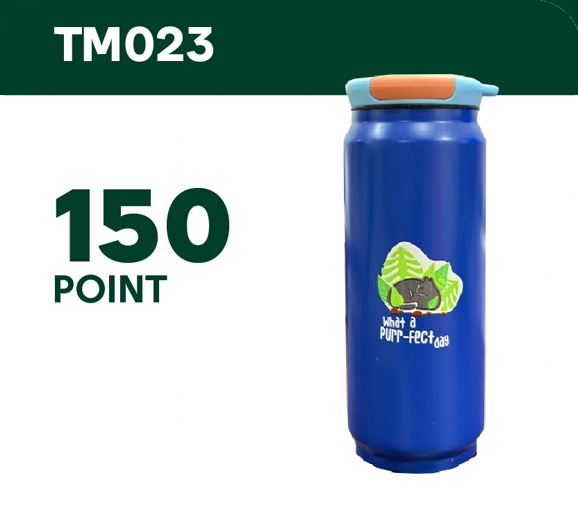 Tumbler Elsana TM023 — Purr-fect Day (Royal Blue)
